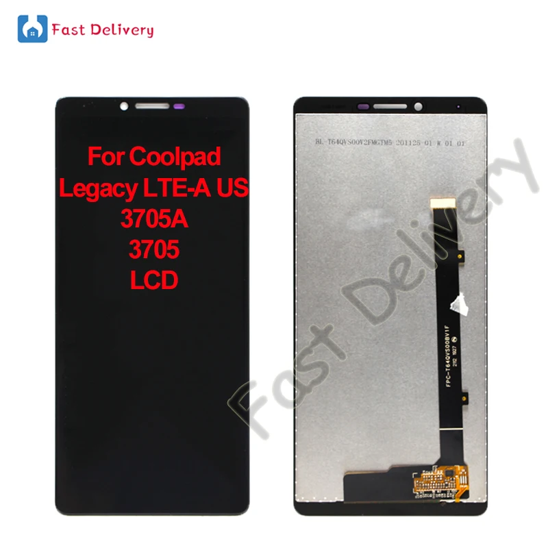 Вертикальный чехол-книжка для Coolpad Legacy LTE-A нам 3705A 3705 ЖК-дисплей Дисплей