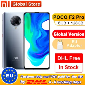 

Global Version Xiaomi POCO F2 Pro 6GB 128GB Qualcomm Snapdragon 865 64MP Quad Rear Camera Smartphone 6.67” 20MP Pop-up Front
