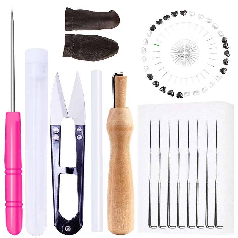 Набор инструментов для валяния Imzay Basic набор ручек Шерсть-ровинг спиннинга сделай