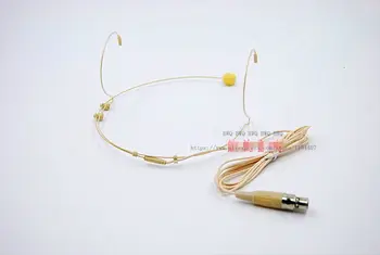 

4Pcs 3 Pin 3Pins Mini XLR TA3F Connector Condenser Earhook Headworn Headset Microphone For SAMSON Wireless BodyPack Transmitter
