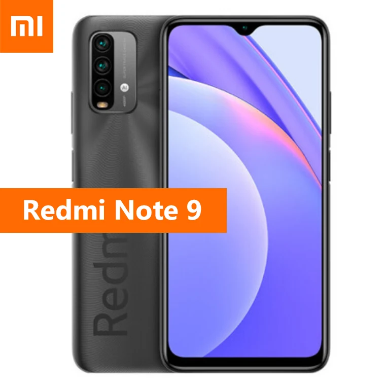 Сотовый телефон оригинальный Xiaomi Redmi Note 9 смартфон 256 ГБ/128 ГБ глобальная версия Helio