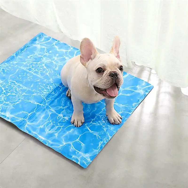 

Dogs Summer Cool Cushion Pet Cat Cooling Pad Ice Pad Cooling Ice Mat Cooling Cushion Pet Gel Cooler Sleeping Mat Pet Supplies