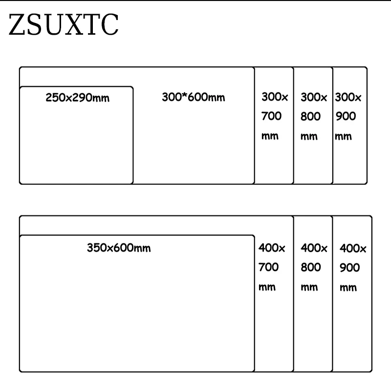 Pink Anime Mouse Pad Gamer Cute Kawaii XXL Gaming Mousepad Rubber Otaku Locking Edge 900X400MM Laptop Notebook Keyboard Desk Mat