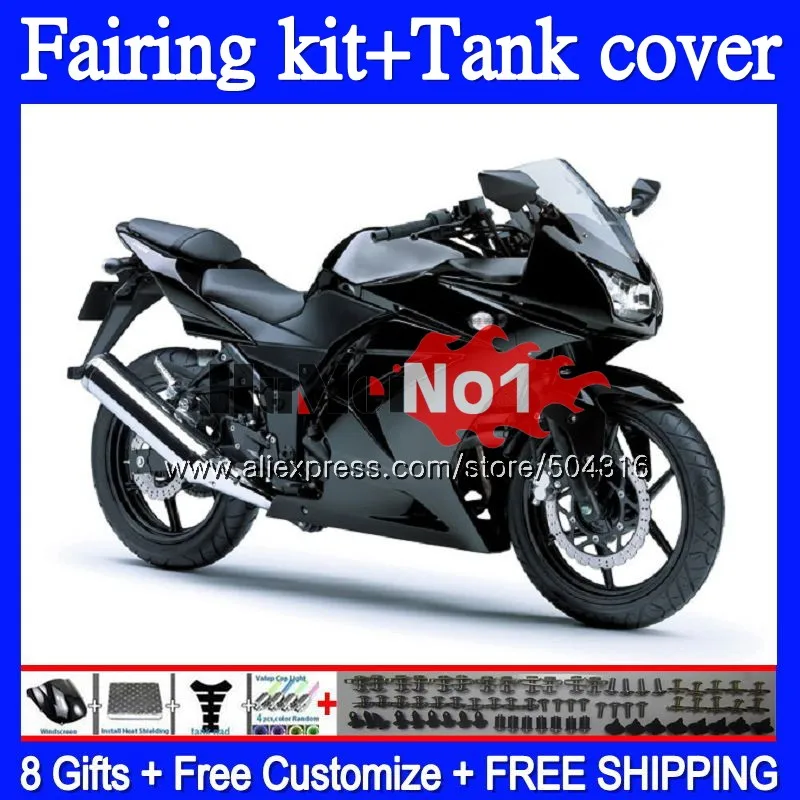 Kit For KAWASAKI EX250 ZX250 R 2008 2009 2010 2011 2012 94MC.128 Gloss black EX250R ZX EX 250 250R ZX250R 08 09 10 11 12 Fairing Kit For KAWASAKI EX250 ZX250 R 2008 2009 2010 2011 2012 94MC.128 Gloss black EX250R ZX EX 250 250R ZX250R 08 09 10 11 12 Fairing