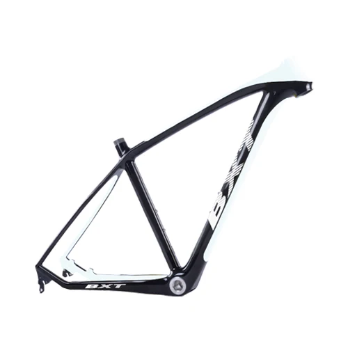 Абсолютно новая BXT mtb карбоновая рама 29er 3k рама для горных велосипедов 17,5 ''19'' bicicletas горный велосипед 29 - Цвет: BXT half white