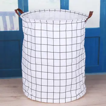

Standing Toys Clothing Storage Bucket Laundry Basket Holder Pouch Household Organizer