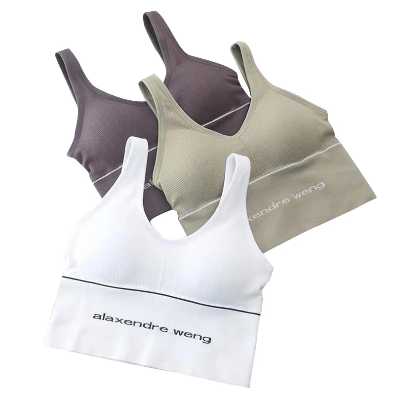 

Sexy Lingerie Bras For WomenTank top Seamless Fashion Sports Underwear Women's Tube Top Push Up Bra Female Cotton Long Tops Girl