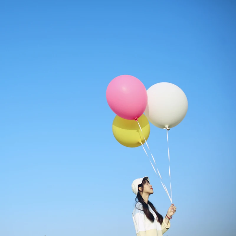 5 шт./компл. 18 дюймовый Блестящий воздушный шар высококачественный матовый латекс