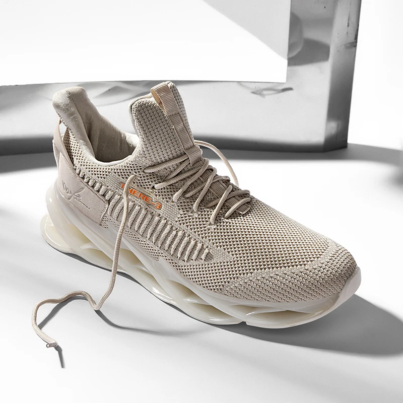 Новые трендовые мужские беговые кроссовки, беговые кроссовки, меч воина, спортивная обувь для прогулок, высококачественные дышащие мужские кроссовки на шнуровке, распродажа