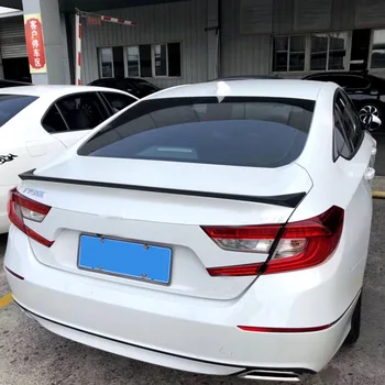 

For Honda Accord 2018 2019 ABS Plastic primer color Exterior Rear Spoiler Tail Trunk Boot Wing Decoration Car Styling