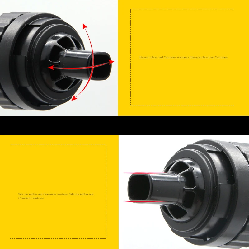 Back Filter Aquarium Outlet Connector Fish Tank Bulkhead Fixed Joint 360 Degree Wave Making Outlet Flat Duck Nozzle aquarium accessories aquarium tubing connectors