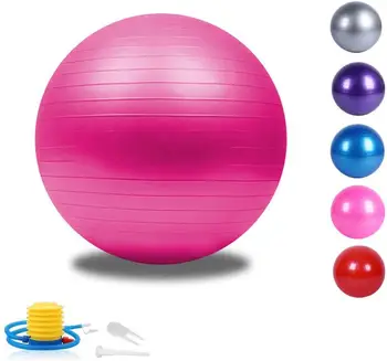 

Household Fitness Yoga Ball Thickened Explosion-Proof Authentic Beginner Fitness Ball Yoga Ball Shaping Body Balance Ball