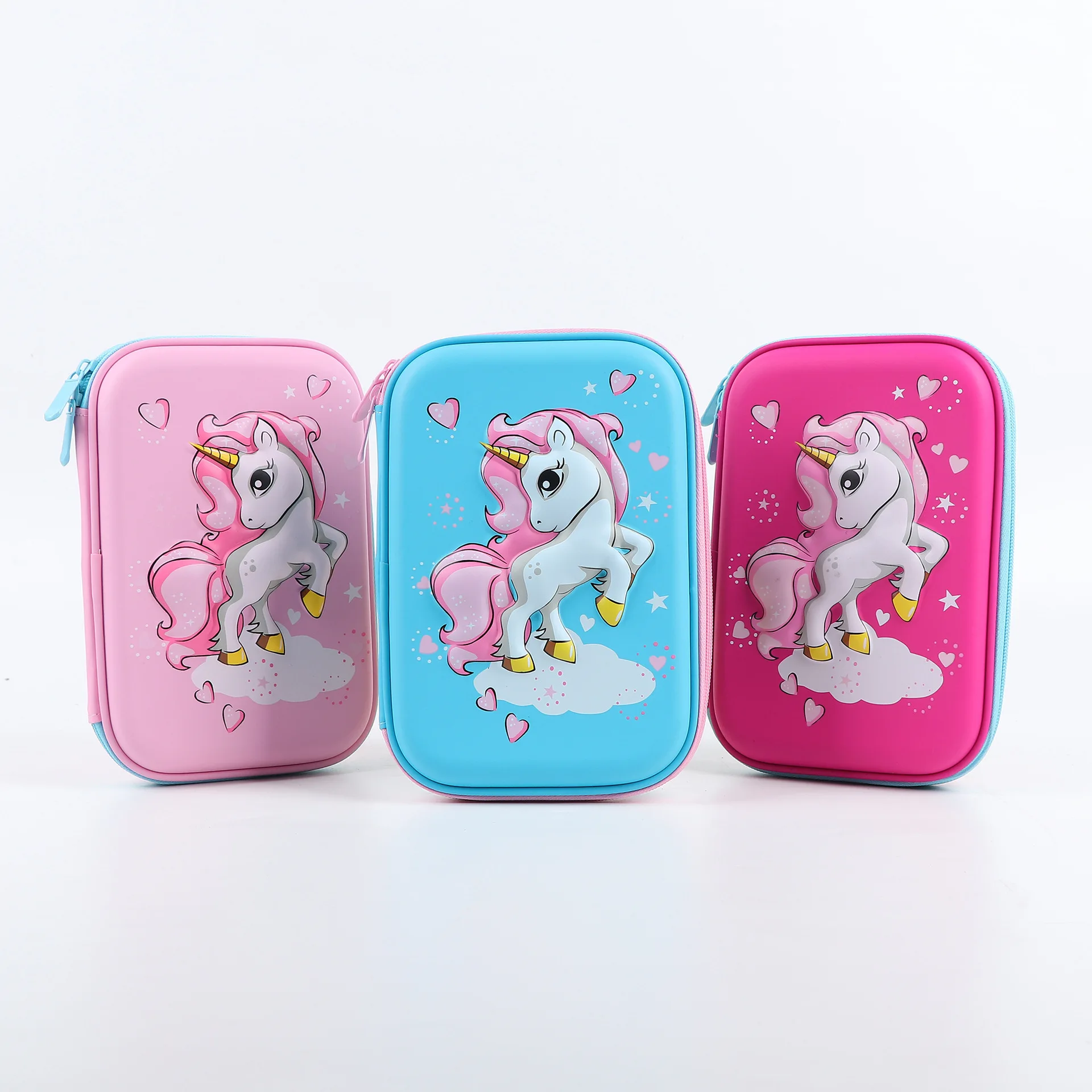 

Unicorn Large-Volume EVA Stationery Box Multi-Style Cartoon Pencil Case Korean-style Cute Young STUDENT'S Hard Case Pencil Case