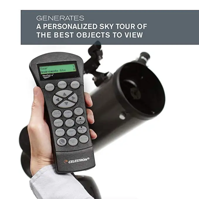 Компактный и портативный Компьютеризированный телескоп Celestron NexStar 130SLT Newtonian с оптическим отражателем, технология SkyAlign