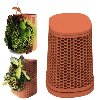 

Garden Plant Pot Decorative Clay Flower Pots Soil Planter Pot Ceramic Pots for Seeds Inside Out Gardening Tools Craft