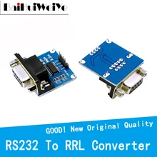 Max3232 rs232 para ttl módulo conversor de porta serial db9 conector max232 placa para arduino original boa qualidade
