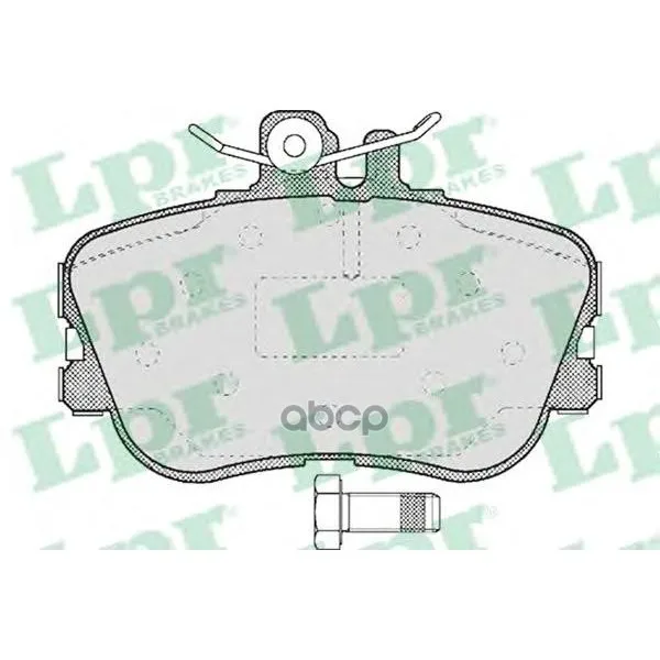 Колодки Тормозные Mercedes W202 93-00 Передние Lpr 05p492 Lpr арт. 05P492