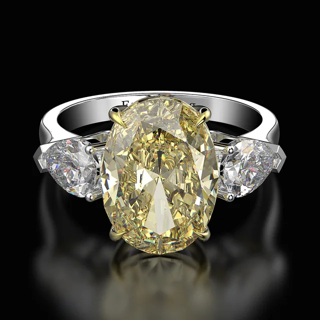 Фото rainbamabom роскошное кольцо из твердого стерлингового серебра цена