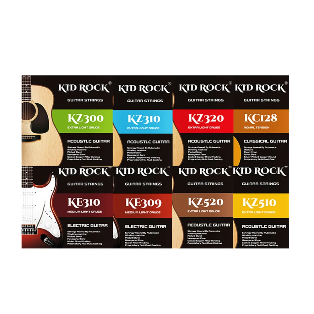 

High quality Guitar strings Electric Acoustic Classic musical Stringed instruments guitar accessories 009 010 011 012