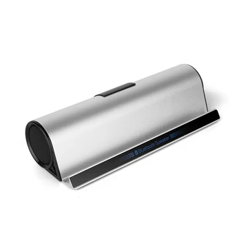 

N-in-1 subwoofer column aluminum alloy portable Bluetooth speaker pad Phone Holder TF USB speaker Waterproof wireless Sound Box