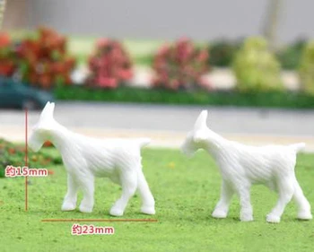

10pcs Sand Table Material Goat Model Material Series Model Making Decoration Garden Decoration