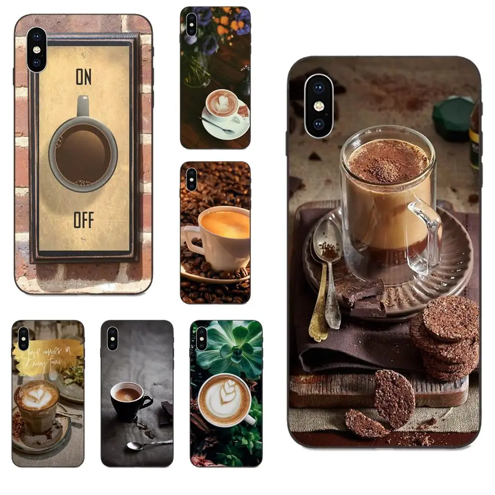 Для Huawei Mate 9 10 20 P8 P9 P10 P20 P30 Lite Mini Play Pro P smart Plus Z 2017 2019 Защитная чашка из ТПУ для кофе |