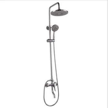 

Hotel Copper Faucet Bathroom Concealed Hot and Cold Shower Set Stainless Steel Lift Bidet Nozzle