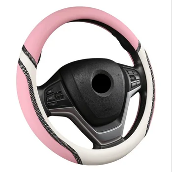 

Diamond Leather Steering Wheel Cover For Volkswagen BMW Benz Renault Clio Megane Alaskan Talisman Kadjar Kaptur Koleos Scenic