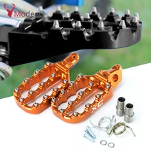For KTM 150 300XC 2017 2018 2019 150 300 XC Foot Pegs Rests Pedals Footpegs 150XC 300XC Footrest Pegs Plate Pads Aaccessories