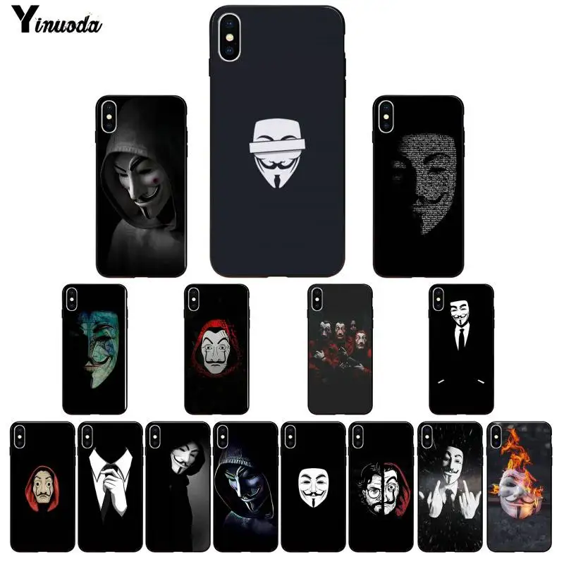 Бумажный чехол Yinuoda для iPhone 5 5Sx 6 7 7plus 8 8Plus X XS MAX XR 11 11pro max | Мобильные телефоны и