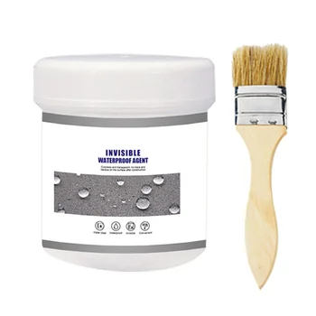 

Transparent Waterproof Tile Trapping Repair Glue with a Brush Weather Resistance Mighty Sealant Paste Home Supplies 30/100/300g
