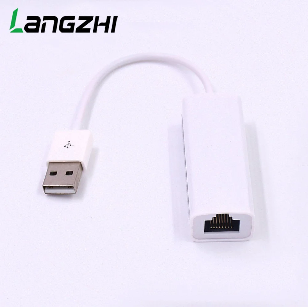 Langzhi non drive RTL8152B чип USB 2 сетевая карта Внешний к RJ45 WIN7/8/10|Сетевые карты| |