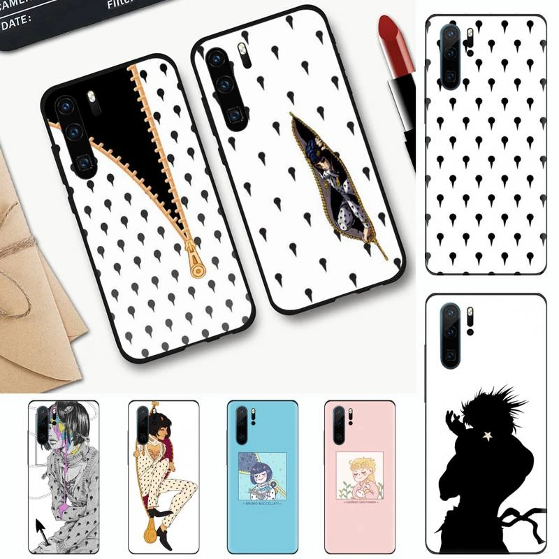 Bucciarati Jojo S Bizarre Adventure Phone Case Funda For Huawei P9 P10 P P30 Lite 16 17 19 Plus Pro P Smart Phone Case Covers Aliexpress