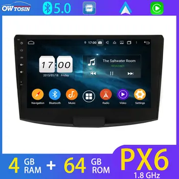 

10.1'' PX6 Car Multimedia Player 4+64 For Volkswagen VW Magotan Passat B7 CC GPS Navi Bluetooth 5.0 Tethering Android Auto Radio