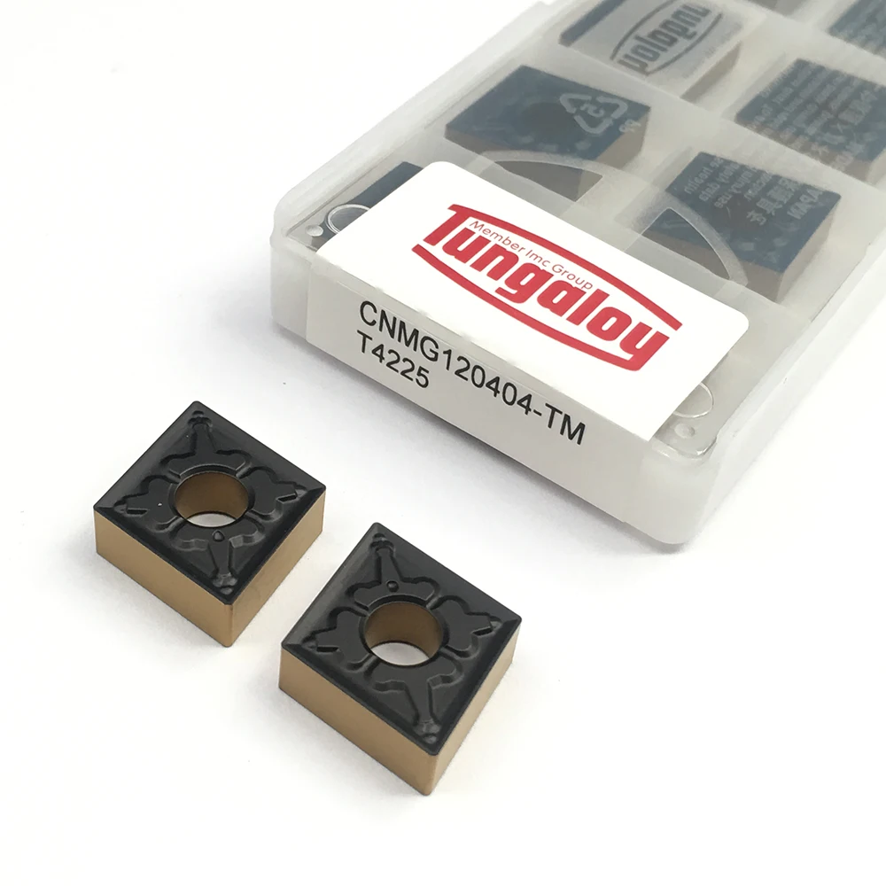 

100% Original 10PCS CNMG120404 TM T4225 High Quality Metal CNC Machine Parts Tool Carbide Inserts For Steel Parts Turning Tool