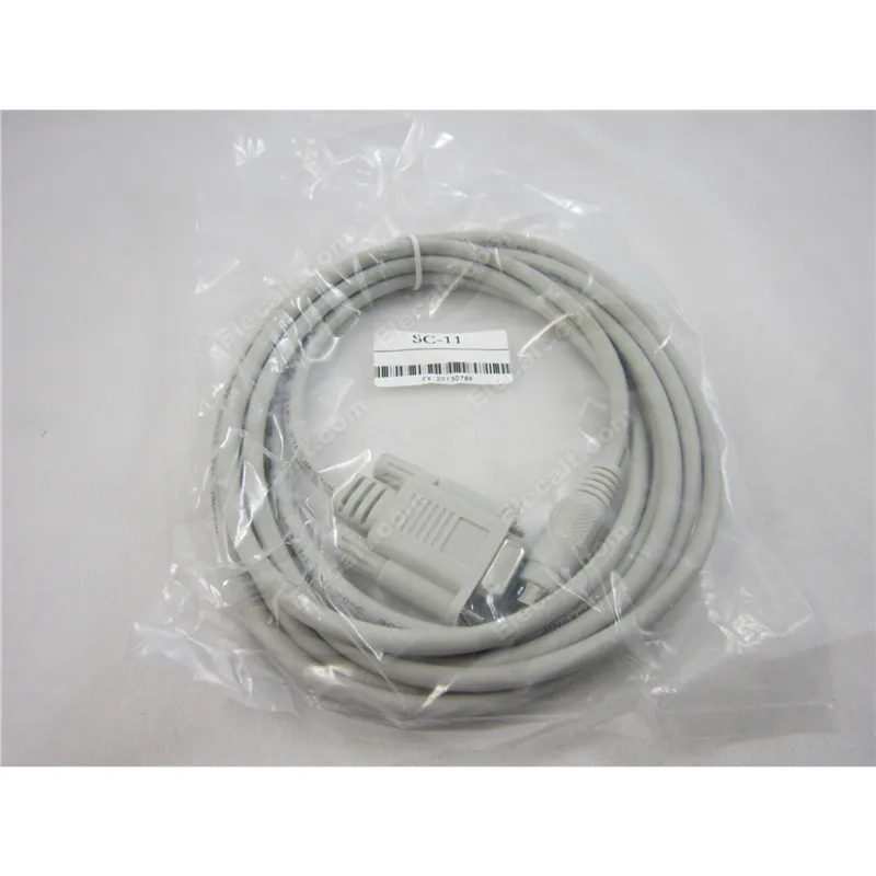 

PLC Adapter RS232 Port SC-11 Programming Cable For Mitsubishi FX series Download Cable USBSC09 Free Shipping