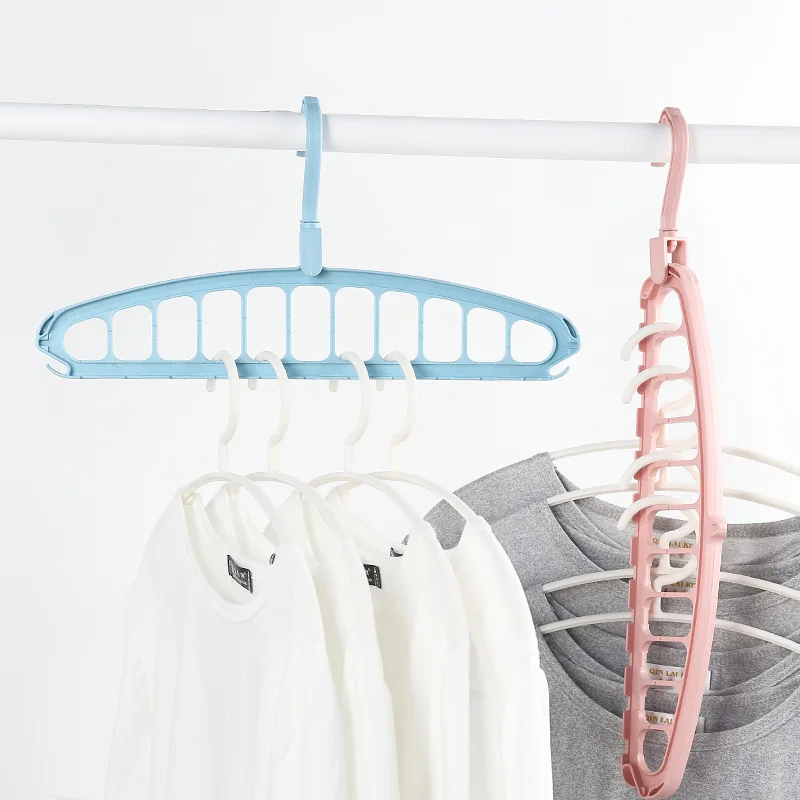 

Closet Organizer Multifunctional Cloth Hanger Magic Space Saving Hangers for Closet Wardrobe Closet Organization Closet System