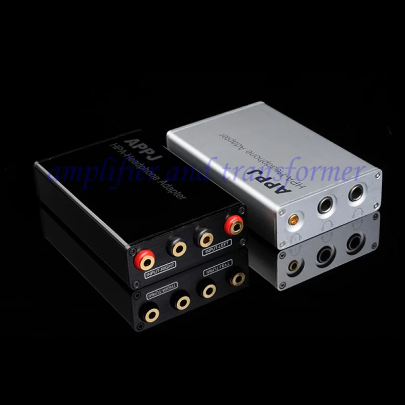 

Headphone matching device, Input: 4.0mm Banana Jacks, processing power 8W+8W, support: 8ohms-600ohms all Headphone