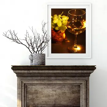 

Custom Poster Water Glass cup#x Canvas Wall Art Picture Set Posters Home Decor Prints Abstract Prints for Room20-0630-55