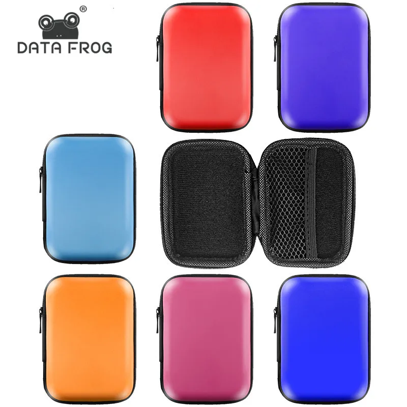 Портативная сумка DATA FROG для наушников адаптеров SD карт U дисков USB кабелей чехол