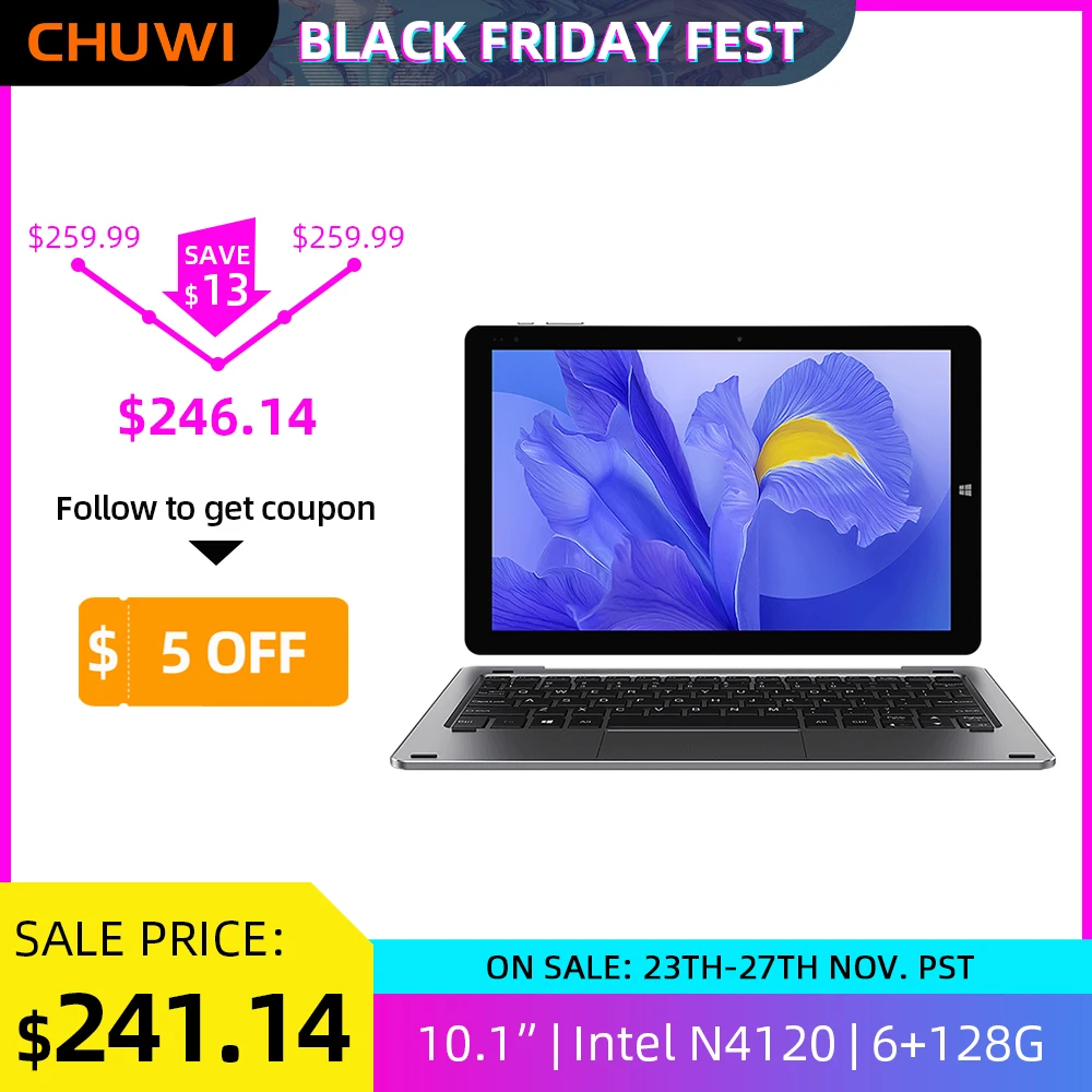 CHUWI Hi10 XR 10.1 Inch FHD Screen Intel Celeron Quad Core 6GB RAM 128GB ROM Windows Tablets Dual Band 2.4G/5G Wifi|Tablets| – AliExpress