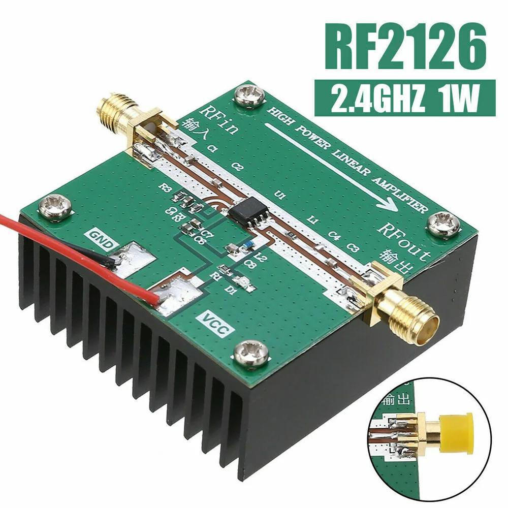 RF2126 RF усилитель мощности 2,4 ГГц 1 Вт для wifi усилители Bluetooth запасные части
