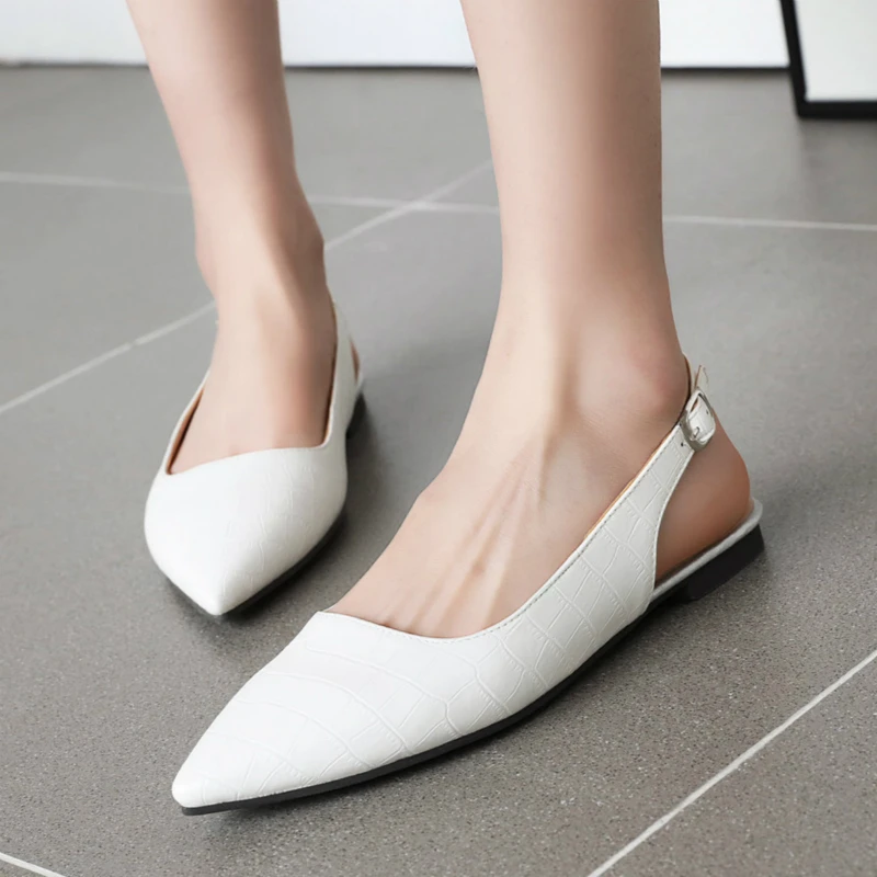 comfortable slingback flats