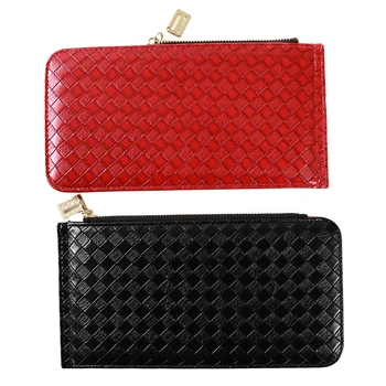 

LKEEP Luxury Fashion Women Men ID Credit Card Exquisite Zipper Attractive Card Case Business Card Case Box Holder