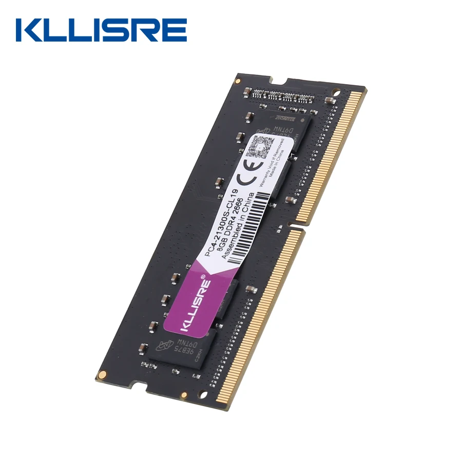 Kllisre ddr4 4 ГБ 8 16 2133 2400 2666 3000 оперативная память sodimm ноутбук поддержка memoria