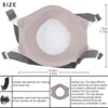 LAIANZHI FFP3 CE Cup type mask protective masks disposable pm2.5 masks harmful 99% hygiene Headwear original package mouth masks 4