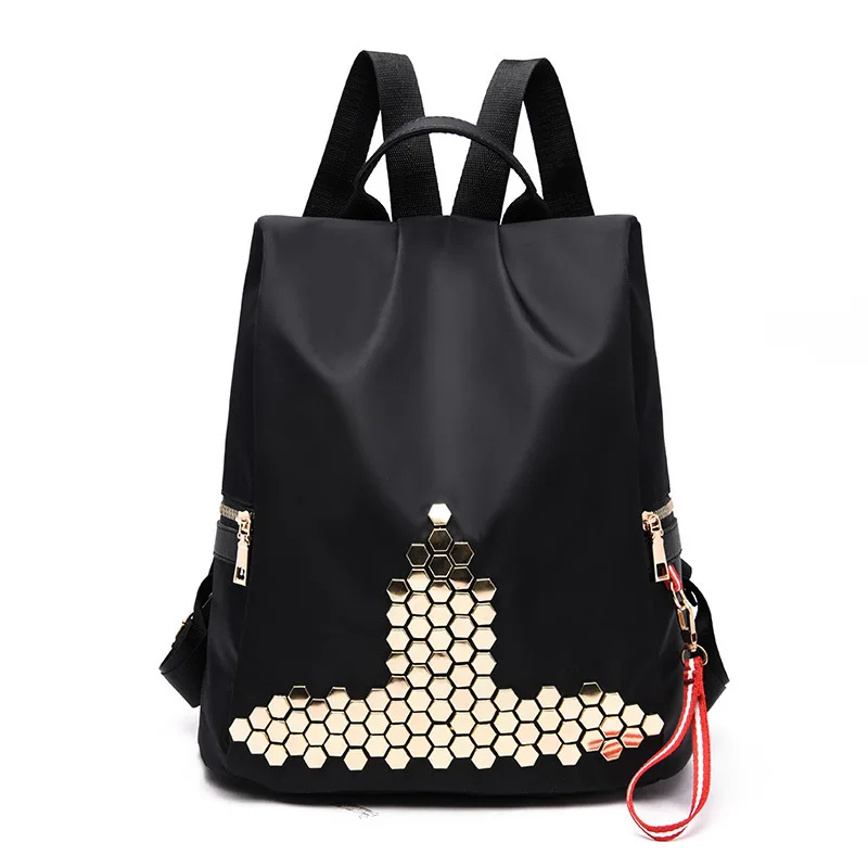 

Anti-Theft Backpack Bag Women's 2019 New Style Large-Volume Oxford Cloth Bag Backpack University Style School Bag