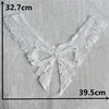 White ABS Pearl Embroidery Lace Neckline DIY Collar Slim clothes Sewing Applique Edge Neckline Handmade Lace Fabric YL107 ► Photo 2/6