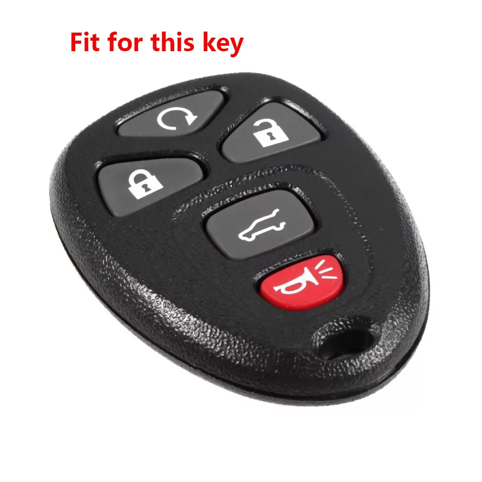 Remote Key Cover Case Shell For Chevrolet Suburban Cadillac Tahoe Buick Saturn GMC Yukon Enclave Chevy Traverse Key Case For Car
