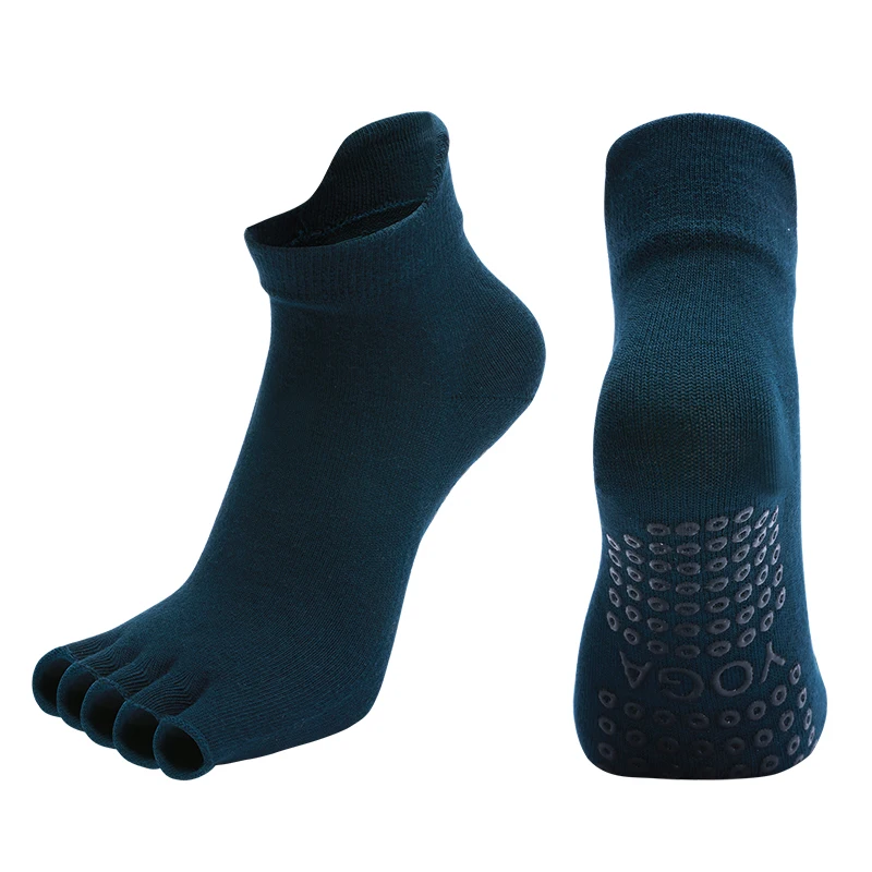 Women Five Toe Pilates Socks Ladies Anti-Slip Breathable Yoga Socks Cotton Elasticity Fitness Ballet Dance Sock for Yoga Gym yoga socks